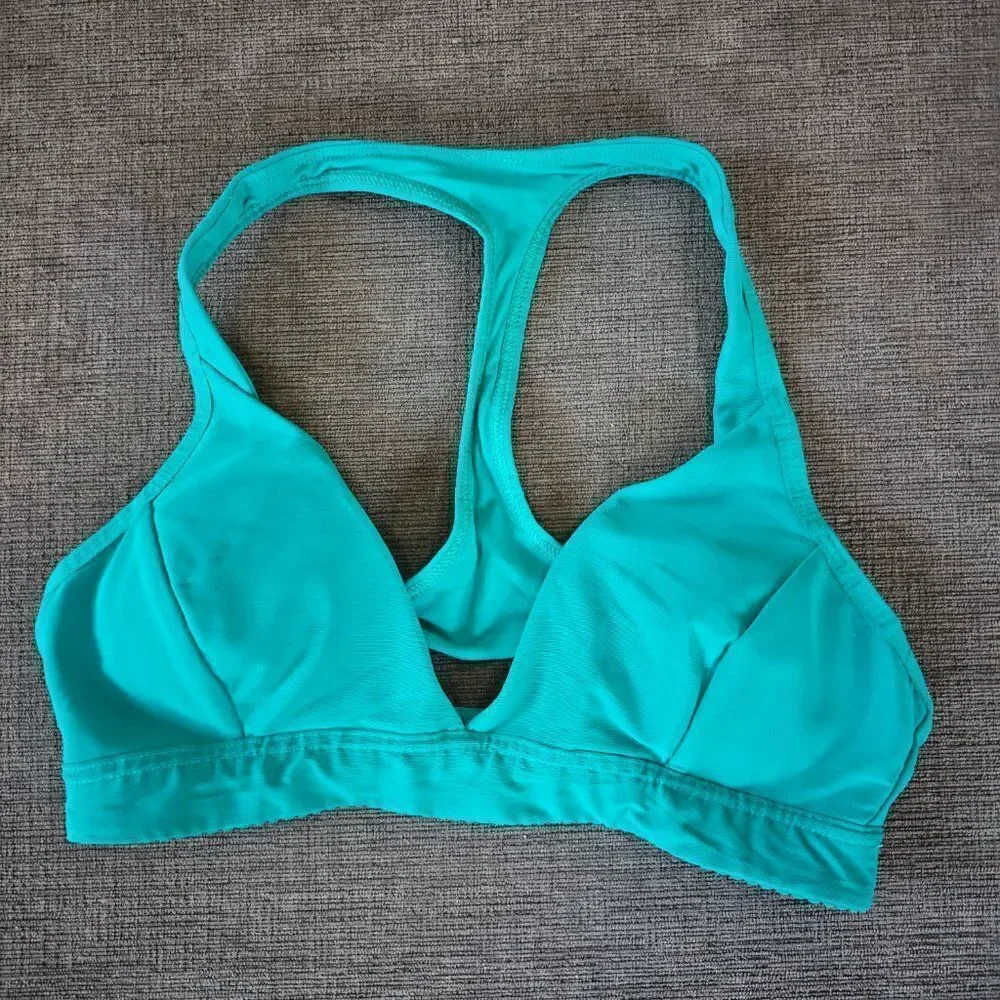 Lululemon Women's Viridian Green All Day Breeze Bra Adjustable A/B Cup